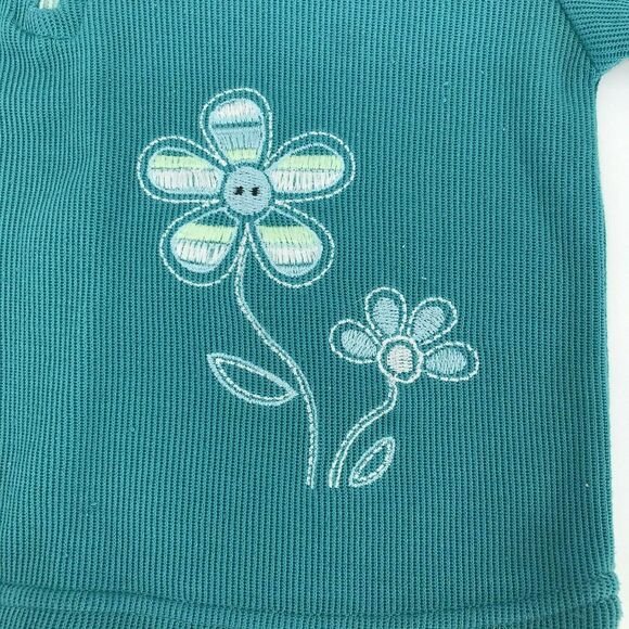 Tiny Tots Girls Zipper Sweatshirt Sz 3T - Picture 2 of 7